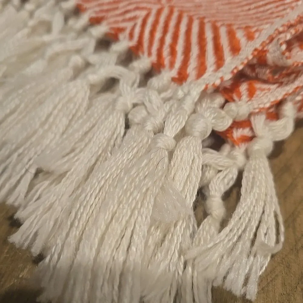 Hudson Bay Square Striped Blanket Polyester 5.5 Feet By 4.5 Feet